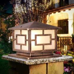 Outdoor pillar lamp 3708 - Image 3